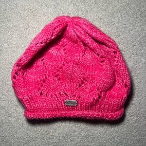 Pink Roxy Beanie